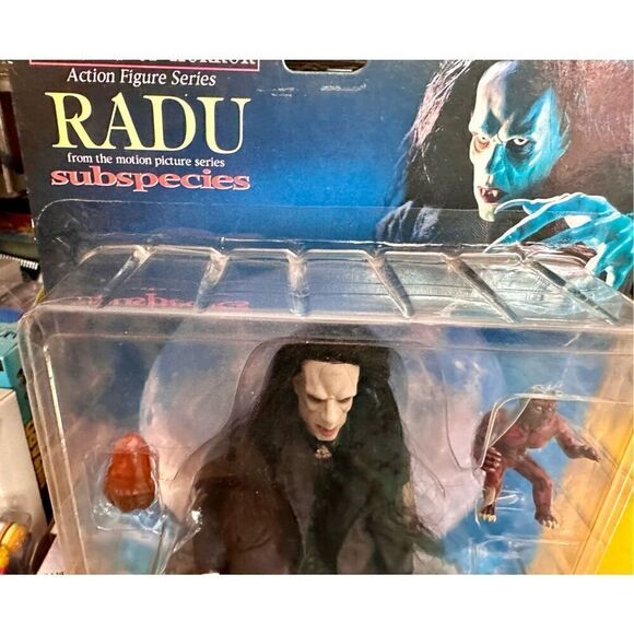 Radu Action Figure New Full Moon Toys Subspecies Horror Vampire 1998 NEW Sealed - Picture 3 of 8